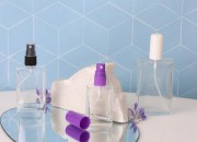 Staklena četvrtasta bočica za parfem 50mL, 18/415
