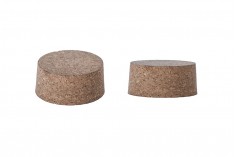 Široki konusni čep od prirodne plute 30x70/65 mm- za grlo PP77