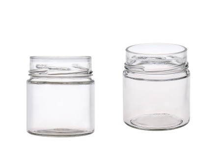 Staklena okrugla tegla 212mL Ergo* (za T.O. 70 Deep zatvarač) - bez zatvarača-slika_proizvoda