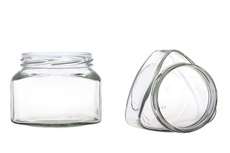 Trouglasta tegla za sos ili med 370mL - bez zatvarača-1