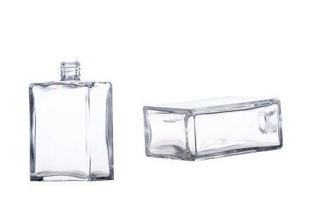 Četvrtasta pljosnata bočica 100mL za parfem, 18/415-3
