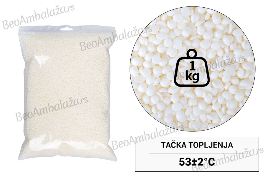 Biljni sojin vosak u obliku pastila - 1 kg