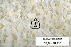Meki biljni sojin vosak u obliku pahuljica - 1 kg