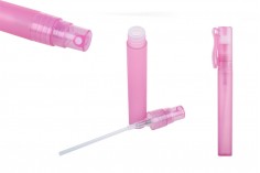 Plastična minijaturna bočica 10mL za parfeme, u 3 boje (poluprovidna, plava ili roze) - 25 kom