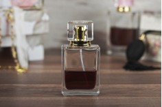 Bočica za parfeme staklena 50mL pravougaona (PP15)