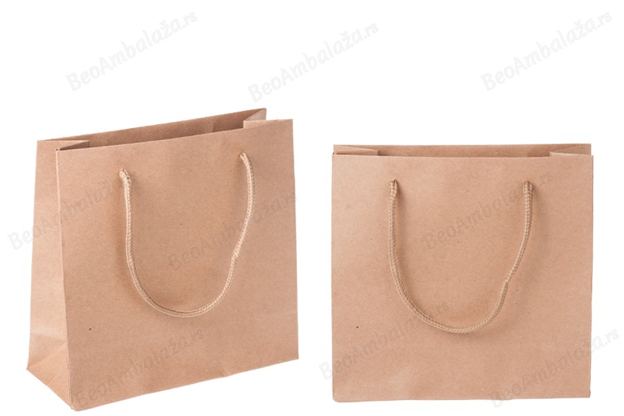 Papirna braon poklon kesa 180x70x170mm - 12 kom-slika_proizvoda