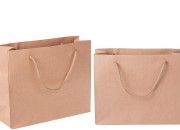 Papirna braon poklon kesa 250x90x200mm - 12 kom