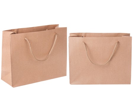 Papirna braon poklon kesa 250x90x200mm - 12 kom-slika_proizvoda