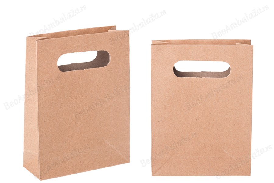 Papirna braon poklon kesica 150x60x200mm - 12 kom-slika_proizvoda