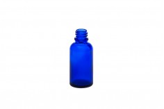 Staklena plava bočica 30mL za ulje