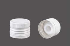 Aluminijumski navojni zatvarač sa regulatorom toka, uz mogućnost zaptivanja PP 31.5 X 24