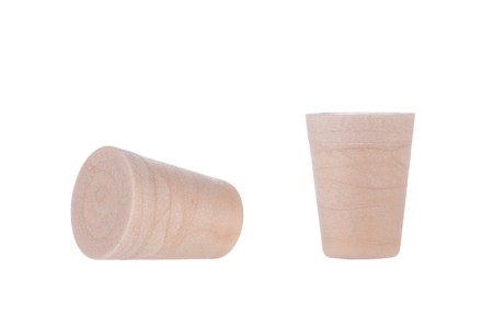 Konusni čep od silikonske plute 24,5x18,5/13,4 mm - za prečnik 16 mm-1