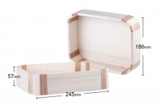 Drvena kutija 245x186x57 mm