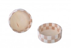 Drvena okrugla korpa 200x65 mm