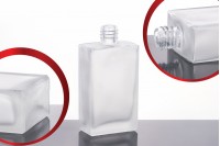 Staklena četvrtasta bočica od peskiranog stakla za parfeme 60mL (18/415)