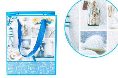 Plastificirana poklon kesa 170x85x210mm sa plastificiranom ručkom - 12 kom-dimenzije_slike