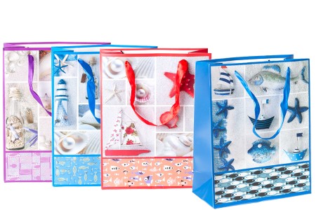 Plastificirana poklon kesa 210x100x260mm sa plastificiranom ručkom - 12 kom-slika_proizvoda