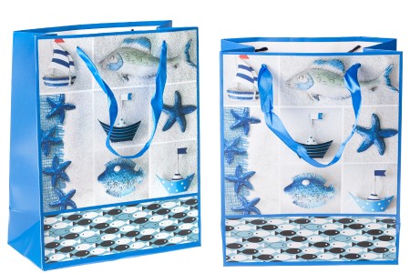 Plastificirana poklon kesa 210x100x260mm sa plastificiranom ručkom - 12 kom-grupa_slika