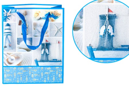 Plastificirana poklon kesa 210x100x260mm sa plastificiranom ručkom - 12 kom-grupa_slika