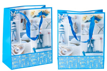 Plastificirana poklon kesa 210x100x260mm sa plastificiranom ručkom - 12 kom-grupa_slika