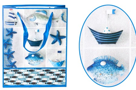 Plastificirana poklon kesa 210x100x260mm sa plastificiranom ručkom - 12 kom-grupa_slika