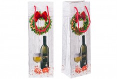 Božićne kese tipa 3D sa laminacijom za vino, 4 dizajna