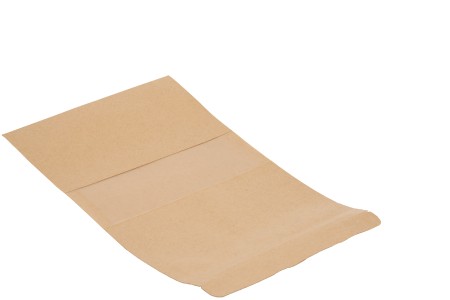 Kraft DoyPack 160x40x235mm kesice sa zipom , prozorom i  i ovalnim dnom- 100kom-grupa_slika