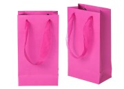 Papirna plastificirana kesa 110x60x200mm sa ručkicama od tila širine 2cm, više boja - 20 kom Papirna plastificirana kesa 110x60x200mm sa ručkicama od tila širine 2cm, više boja - 20 kom