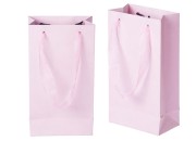 Papirna plastificirana kesa 110x60x200mm sa ručkicama od tila širine 2cm, više boja - 20 kom Papirna plastificirana kesa 110x60x200mm sa ručkicama od tila širine 2cm, više boja - 20 kom