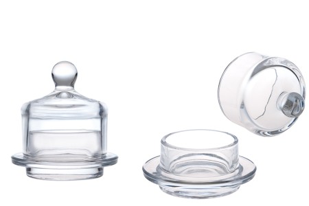 Ukrasna okrugla posuda sa staklenim poklopcem za bombone i slatkiše-grupa_slika