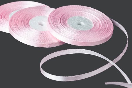 Satenska traka za ukrašavanje, 6 mm u raznim bojama - 50m-3