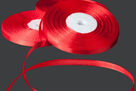 Satenska traka za ukrašavanje, 6 mm u raznim bojama - 50m-5
