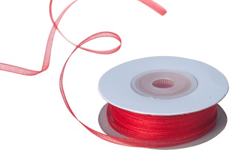 Organza traka od 3mm, u raznim bojama - jedan navoj je od 50m-3