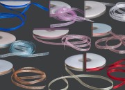 Organza traka od 6mm, u raznim bojama - jedan navoj je od 50m