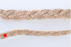Konopac (laneni) u obliku pletenice, širine 0,5 cm – 1 komad je 10 metara