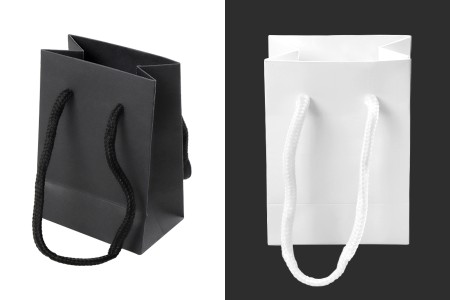 Papirna kesa 80x50x110mm sa trakom - 20 kom-slika_proizvoda