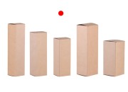 Kartonska kraft ekološka kutija 38x38x110mm - 20 kom Kartonska kraft ekološka kutija 38x38x110mm - 20 kom