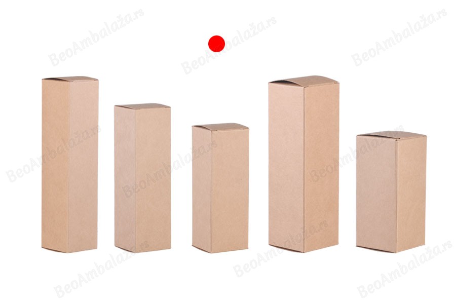 Kartonska kraft ekološka kutija 38x38x110mm - 20 kom-grupa_slika