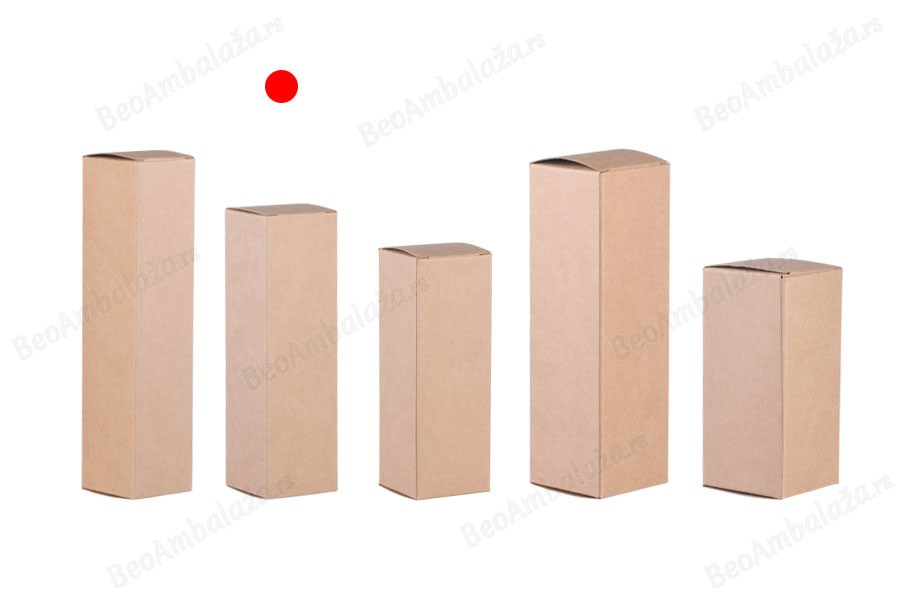 Kartonska kraft ekološka kutija 38x38x130mm - 20 kom-grupa_slika