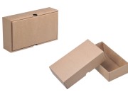 Kutija od kraft papira 240x130x60mm bez prozora -12kom