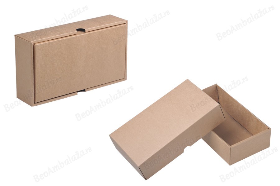 Kutija od kraft papira 240x130x60mm bez prozora -12kom-grupa_slika