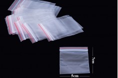 Prozirna kesica sa Zip – zatvaranjem  5x7 cm  - 500 kom