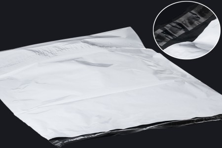 Plastična bela PE kesa 450x600mm sa samolepljivim zatvaranjem, za slanje poštom - 100 kom-slika_proizvoda