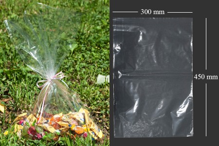 Providne plastične kesice od skupljajuće folije  (POF - poliolefin) za hranu 300x450mm - 100 kom-slika_proizvoda
