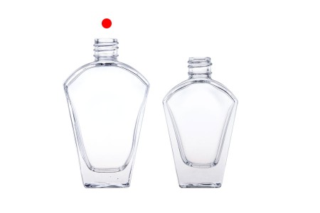 Staklena bočica za parfem 50mL, posebnog "V" oblika, 18/415-5