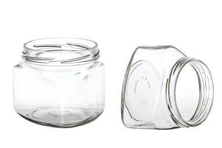 Trouglasta tegla za sos ili med 370mL - bez zatvarača-5