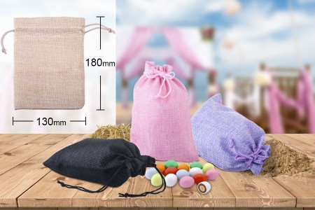 Platnena vrećica 130x180mm, više boja - 50 kom-slika_proizvoda