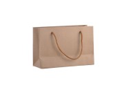 Papirna kraft kesa 210x75x140mm sa pamučnom drškom - 12 kom Papirna kraft kesa 210x75x140mm sa pamučnom drškom - 12 kom