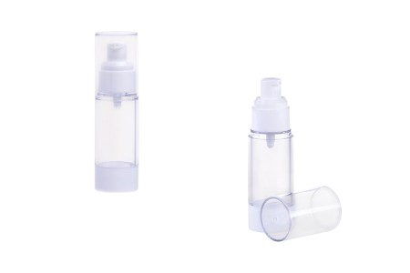 Airless plastična providna bočica 30mL za kreme-3