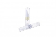 Airless providna bočica 5mL za serum sa detaljima u zlatnoj ili srebrnoj boji - 12 kom
